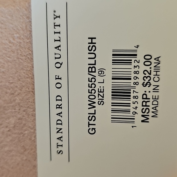 NWT Gold Toe Pink Womens Memory Foam Slippers, size 9 - Picture 4 of 4